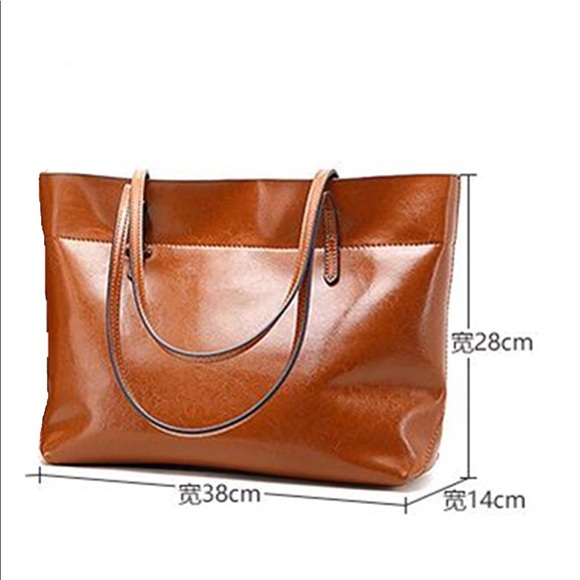 Women's Handbag Vintage Soft Genuine Leather - Picture 6 of 7